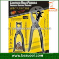 2 piece punch plier and eyelet plier set